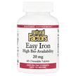 Фото використання Easy Iron Fruit Flavor 20 mg, Залізо, 60 таблеток