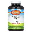 Фото применение Carlson, Витамин D3, Vitamin D3 25 mcg 1000 IU, 360 капсул