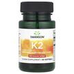 Фото використання Swanson, Vitamin K2, Вітамін K2 MK-7, 30 капсул