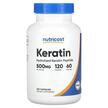 Фото використання Nutricost, Keratin 500 mg, Кератин, 120 капсул