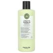 Фото применение Structure Repair Shampoo Фото применение Maria Nila, Шампунь, Structure Repair Shampoo, 350 мл