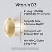 Фото використання Vitamin D3 High Potency 25, Вітамін D3 Холекальциферол, 360 капсу