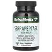 Фото применение NutraMedix, Серрапептаза, Serrapeptase with Inulin, 120 капсул