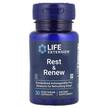 Фото применение Life Extension, Поддержка здорового сна, Rest & Renew, 30 кап