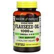 Фото применение Mason, Льняное Масло, Whole Herb Flaxseed Oil 1000 mg, 100 капсул