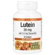 Фото використання Natural Factors, Lutein 20 mg, Лютеїн, 30 капсул