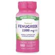 Фото применение Nature's Truth, Пажитник, Fenugreek 2000 mg, 100 капсул