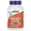 Фото використання NOW, Molecularly Distilled Omega-3, Омега 3, 100 капсул