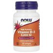 Фото використання NOW Foods, Vitamin D-3 High Potency 5000 IU, Вітамін D, 30 капсул