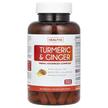 Фото використання Turmeric & Ginger with Bioperine, Куркумін и Імбир, 90 капсул