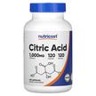 Фото применение Nutricost, Лимонная кислота, Citric Acid 1000 mg, 120 капсул