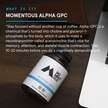 Фото використання Momentous, Alpha-GPC, Альфа-гліцерилфосфорілхолін, 60 капсул
