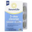 Фото применение Renew Life, Детокс и очистка, 3-Day Cleanse, 12 капсул