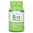 Фото використання Vitamins Time Release B-12 1000 mcg, Вітаміни, 75 таблеток