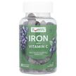 Фото применение YumV's, Железо, Iron with Vitamin C Gummies Grape, 60 таблет