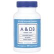 Фото применение TheVitaminShoppe, Витамин А Ретинол, Vitamin A & D3, 100 капс