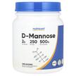 Фото применение Nutricost, Д-манноза, D-Mannose Unflavored, 500 г