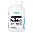 Фото використання Nutricost, Women Vaginal Probiotic, Пробіотики, 60 капсул