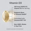 Фото применение Vitamin D3 with Coconut Oil, Витамин D3 Холекальциферол, 120 капс