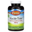 Фото применение Carlson, Витамин B3 Ніацин, Niacin-Time 500 mg, 250 таблеток