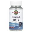 Фото використання Liposomal Iron + C Фото використання KAL, Liposomal Iron + C, Залізо, 30 капсул