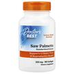 Фото применение Doctor's Best, Со Пальметто, Saw Palmetto, 180 капсул