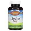 Фото применение Carlson, L-Лизин, L-Lysine 500 mg, 100 капсул