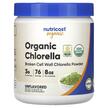Фото применение Nutricost, Хлорелла, Organic Chlorella Unflavored, 227 г