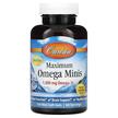 Фото применение Maximum Omega Minis Natural Lemon Flavor, Омега 3, 120 мини-капсу