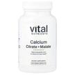 Фото применение Vital Nutrients, Кальций, Calcium Citrate/Malate, 100 капсул