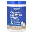 Фото використання Nutricost, Organic Egg White Protein Unflavored, Протеїн, 227 г