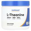 Фото применение Nutricost, L-Теанин, L-Theanine Unflavored, 100 г
