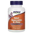 Фото використання NOW, NAC Quercetin & Zinc, N-ацетилцистеїн, 90 капсул