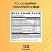 Фото применение Глюкозамин МСМ, Glucosamine + Chondroitin + MSM, 120 капсул