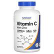 Фото применение Nutricost, Витамин C, Vitamin C with Zinc, 240 капсул