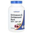 Фото використання Echinacea & Goldenseal Root 500 mg, Ехінацея, 240 капсул