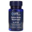 Фото применение Поддержка памяти, Quick Brain Nootropic, 30 капсул