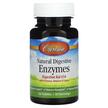 Фото використання Carlson, Natural Digestive Enzymes, Ферменти, 50 таблеток