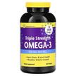 Фото применение Омега-3 тройной силы, Triple Strength Omega-3, 200 капсул