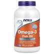 Фото використання NOW, Molecularly Distilled Omega-3, Омега 3, 200 рибних капсул