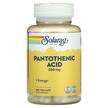 Фото применение Solaray, Витамин B5 Пантотеновая кислота, Pantothenic Acid 500...