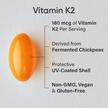 Фото використання Vitamin K2 Extra Strength 180 mcg, Вітамін K2, 60 капсул