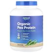 Фото применение Nutricost, Протеин, Organic Pea Protein Unflavored, 2268 г