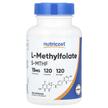 Фото применение Nutricost, Метилфолат, L-Methylfolate 15 mg, 120 капсул
