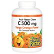 Фото применение Витамин C Жевательный, Chew C 500 mg Tangy Orange, 180 таблеток
