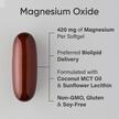 Фото применение Магний, Magnesium Oxide Biolipid Delivery 420 mg, 90 капсул