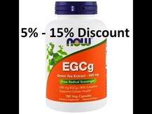 Now Foods, Экстракт Зеленого Чая, EGCg 400 mg, 180 капсул