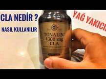 Solgar, Tonalin CLA 1300 mg, Лінолева кислота, 60 капсул