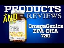 Metagenics, OmegaGenics EPA-DHA 500 Lemon, Омега 3, 240 капсул