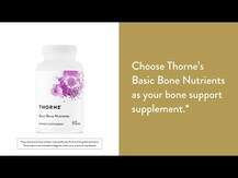 Thorne, Укрепление костей, Basic Bone Nutrients, 120 капсул